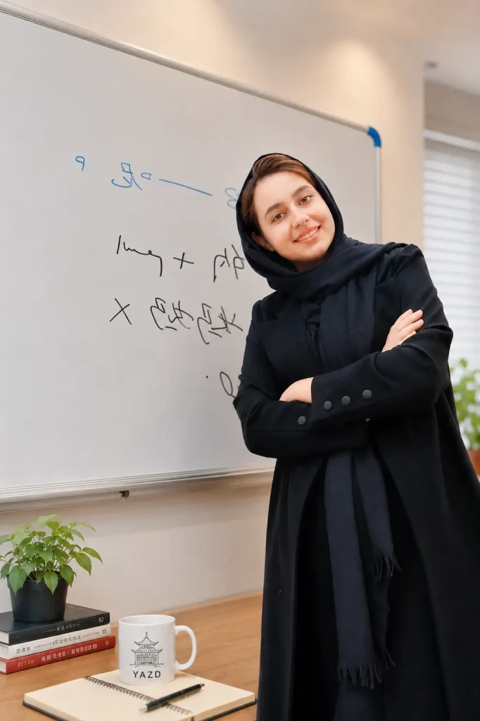 مریم زارع مدرس زبان چین